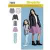 Image de Patron 8027 Ensemble fille et fillette - Model FR 3-6