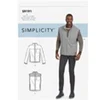 Image de Patron 9191 - Blouson Homme et Bodywarmer zippé à col droit du 34 au 52 - Model FR 34-52