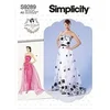 Image de Patron 9289 - Robe bustier avec jupe détachable et ceinture du 34 au 50 (FR) S9289.A5 - Model FR 34-42