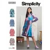 Image de Patron 9380 - Robes sweat pour femme 34 au 52 FR - Model FR : TP-TG