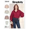 Image de Patron 9646 - Chemise boutonnée du 36 au 54 (FR) S9646.K5 - Model FR 36-44