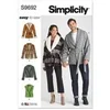Image de Patron 9692 - Blouson, Veste et ceinture du 34 au 52 (FR) - Model FR 34-52
