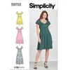 Image de Patron 9703 - Robe du 32 au 48 FR - Model FR 32-40