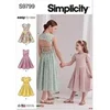 Image de Patron 9799 - Robe de fête du 32 au 44 FR - Model