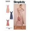 Image de Patron 9326 - Robe Femme à bretelles avec haut ajusté du 34 au 50 (FR) S9326.H5 - Model FR 42-50