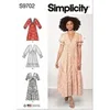 Image de Patron 9702 - Robe - Model FR 46-54