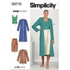 Image de Patron 9716 - Haut en tricot du 32 au 48 FR - Model FR 40-48