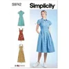 Image de Patron 9742 - Robe du 32 au 48 FR - Model FR 40-48