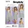 Image de Patron 9779 - Robe a corset du 36 au 54 FR - Model FR 46-54