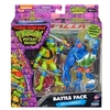 Image de Les Tortues Ninja - Figurines Leonardo vs. Super Fly 11 cm