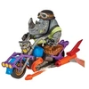 Image de Figurine Les Tortues Ninja Chopper avec Rocksteady