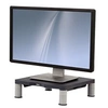 Image de Standard Monitor Riser - Pied - pour moniteur - plastique - graphite - Taille d'écran : 21"
