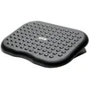 Image de Repose-pieds inclinable - Inclinaison réglable - Effet de massage sur grande surface - Couleur noire