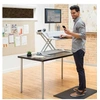 Image de fellowes tapis anti-fatigue everyday, noir noir