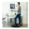 Image de fellowes tapis anti-fatigue "activefusion", noir noir