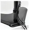 Image de Bras porte écran double vertical sur pied professional series