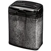 Image de Fellowes Destructeur De Documents M-7CM, Destructeur De Papier Agrafes Carte De Crédit, Coupe Croisée, Corbeille 13L, Capacité 7 Feuilles, Idéal pour La Maison, Noir en occasion ou reconditionné