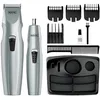 Image de Wahl Mustache & Beard Tondeuse multifonction, peigne-guide réglable 5 en 1 | Jeu de lames de haute qualité, coupe des poils du visage, des oreilles et du nez, socle de rangement, conception ergonomique en occasion ou reconditionné