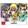 Image de Amiibo Octaling (Bleu) + Inkling (Jaune) + Salmioche en occasion ou reconditionné