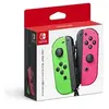 Image de Paire de manettes Joy-Con Switch Vert Néon et Rose Néon