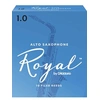 Image de Rjb1010 - Anches Rico Royal Saxophone Alto, Force 1.0, Pack De 10 Anches clarinette alto