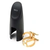 Image de Ligature H et COUVRE-bec Baryton Plaque Or - HBS2G Ligatures saxophone baryton