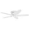 Image de Hunter 132 cm | 52 pouces Ventilateur de Plafond Blanc Profil Bas avec Chaînette, 24377 en occasion ou reconditionné