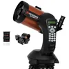 Image de Celestron 11036 NexStar 5SE Computerised Schmidt-Cassegrain Telescope with Advanced GPS, Astroimaging and AutoAlign Features, Black/Orange en occasion ou reconditionné