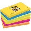 Image de Post-it super sticky removable notes pad 90 sheets 76x127mm rio ref 655-6ss-rio-eu [pack 6] 6556sr