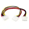 Image de StarTech LP4 to 2x LP4 Power Y Cable
