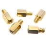 Image de Entretoise M3 - Vis de calage - 6-32 vers M3 - Pack de 50 - Entretoises de rechange - Vis PC - Douille pour vérin à vis - 0.4 cm (pack de 50) - pour
