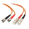 Image de 3m Fiber Optic Cable - Multimode Duplex 62.5/125 LSZH - ST/SC - câble de réseau - 3 m