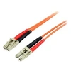 Image de Câble patch à fibre optique duplex 62,5/125 multimode 2 m LC - LC - Cordon de raccordement - LC multi-mode (M) pour LC multi-mode (M) - 2 m - 2 m -