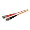 Image de Câble patch à fibre optique duplex 62,5/125 multimode 2 m LC - ST - Câble réseau - LC multi-mode (M) pour ST multi-mode (M) - 2 m - 2 m - fibre