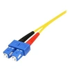 Image de Câble patch à fibre optique duplex monomode 1 m LC - SC - Câble réseau - mode unique LC (M) pour mode unique SC (M) - 1 m - 1 m - fibre optique -