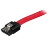 Image de Câble SATA avec verrouillage 45 cm - Câble SATA - Serial ATA 150/300/600 - SATA (R) pour SATA (R) - 46 cm - verrouillé - rouge - pour P/N: