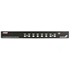 Image de Commutateur KVM PS/2 USB 8 ports 1U empilables sur rack avec OSD - Commutateur KVM - 8 x KVM port(s) - 1 utilisateur local - de bureau - pour P/N: