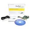 Image de Carte Adaptateur PCI Express vers 3 Ports FireWire - 1x SP4 Mâle - 1xFireWire 400 Femelle 1394a 2xFireWire 800 Femelle 1394b - Adaptateur FireWire -