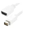 Image de Adaptateur de cable video Mini DVI vers HDMI pour Macbook et iMac - Adaptateur vidéo - mini-DVI mâle pour HDMI femelle - 20 cm - blanc - pour P/N: