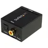 Image de Convertisseur audio coaxial numérique ou Toslink optique SPDIF vers RCA stéréo - Convertisseur audio numérique coaxial/optique - noir - pour P/N: