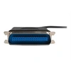 Image de Câble Adaptateur de 3m USB vers 1 Port Parallèle pour Imprimante - Mâle Mâle - Adaptateur parallèle - USB 2.0 - IEEE 1284 - noir