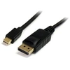 Image de Câble adaptateur Mini DisplayPort vers DisplayPort 1.2 de 1,8m - Cordon Mini DP à DP avec support HBR2 M/M - DisplayPort 4k - Câble DisplayPort -