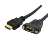 Image de StarTech 3 ft HDMI Cable for Panel Mount - F/M