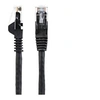 Image de Câble réseau Ethernet RJ45 Cat6 de 30,48 m - UTP - Noir - Cordon de raccordement - RJ-45 (M) pour RJ-45 (M) - 30.5 m - UTP - CAT 6 - sans crochet -
