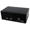 Image de Commutateur KVM 2 ports DisplayPort, USB et audio - Switch KVM - 2560 x 1600 - Commutateur écran-clavier-souris/audio - 2 x KVM / audio - 1