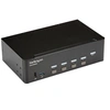 Image de Switch KVM double affichage HDMI 4K 30 Hz à 4 ports avec hub USB intégré - Commutateur KVM HDMI de 4 ports (SV431DHD4KU) - Commutateur