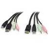 Image de StarTech 4-in-1 USB DisplayPort KVM Switch Cable