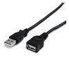 Image de Câble d'extension USB 2.0 A vers A de 1,8 m - Rallonge USB - M/F - Rallonge de câble USB - USB (M) pour USB (F) - USB 2.0 - 1.8 m - noir - pour P/N: