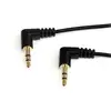 Image de StarTech Câble audio stéréo 2x minijack 3.5 mm 90 degré