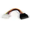 Image de StarTech 6in SATA to LP4 Power Cable Adapter F/M